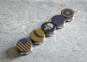 Icon Titanium Lanyard Bead