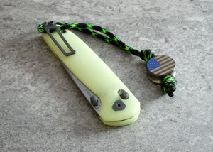 Icon Titanium Lanyard Bead