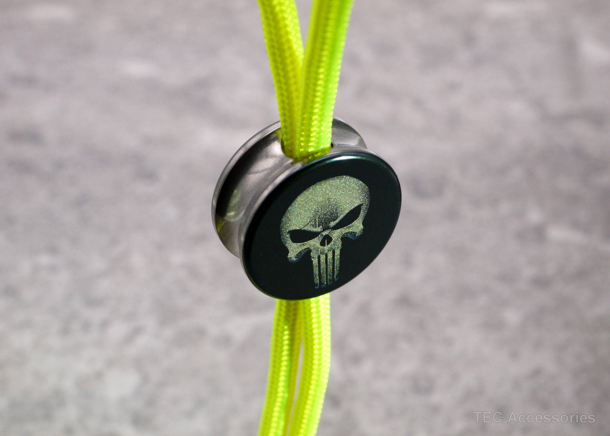 Icon Titanium Lanyard Bead