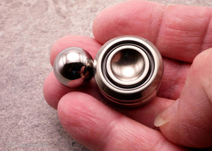 Orbiter™ Titanium Fidget Device, Black Pinstripe *Limited Release*