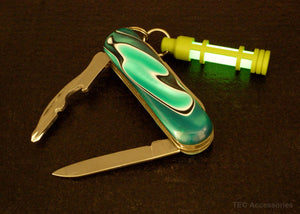 T3 Titanium Glow Fob - Zombie Green Cerakote *Limited Release*