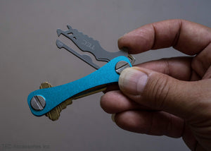 Troika Split-It Key-ring Functional Art Split Ring Tool