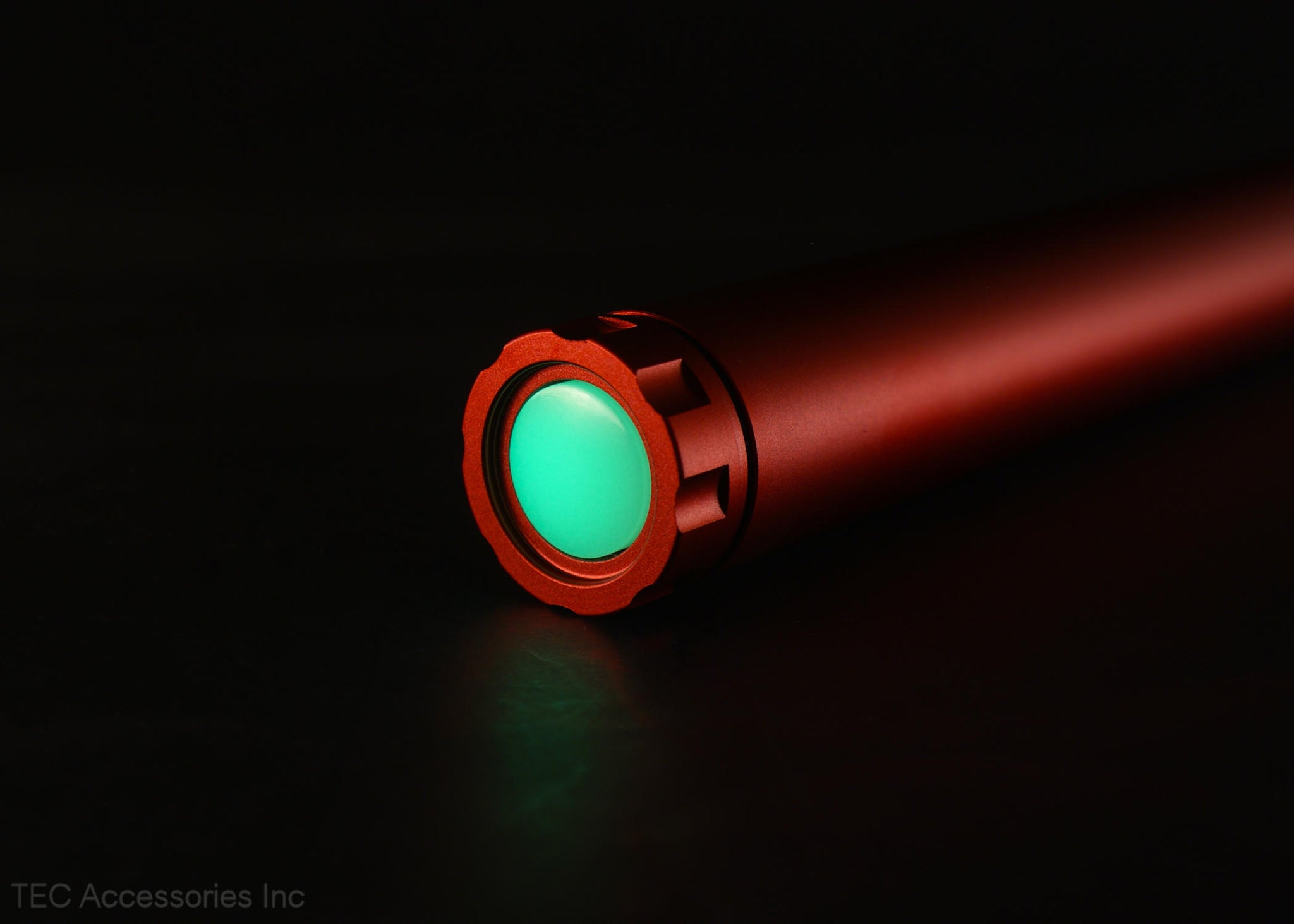 D-Cache with green glow cap