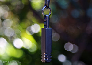 TEC Accessories Pixel Titanium Keychain Flashlight