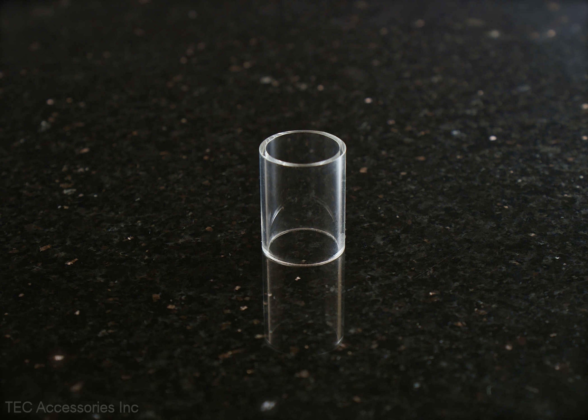Isotope Reactor Replacement Glass on table