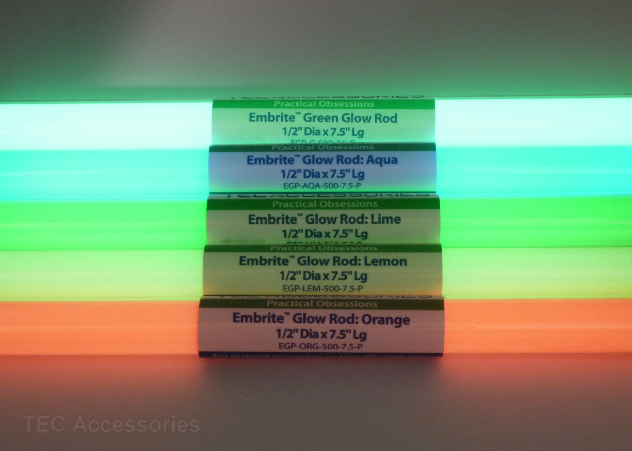 Car Glow Rods Embrite Glow Rods | TEC Accessories