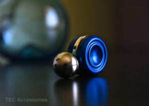 Blue Anodized Orbiter LT on Table