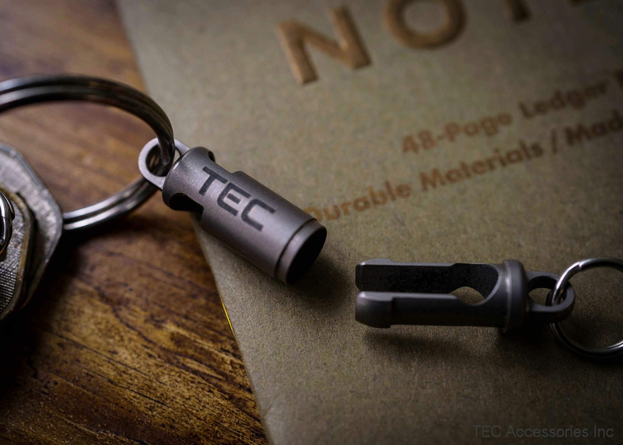 Titanium Keychain Carabiner Clip Quick Release Multi Tool Key