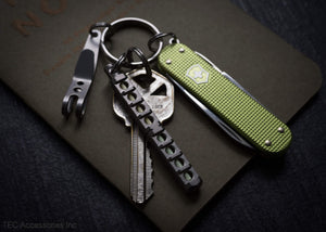 Isotope PRE on keychain with P-7 clip