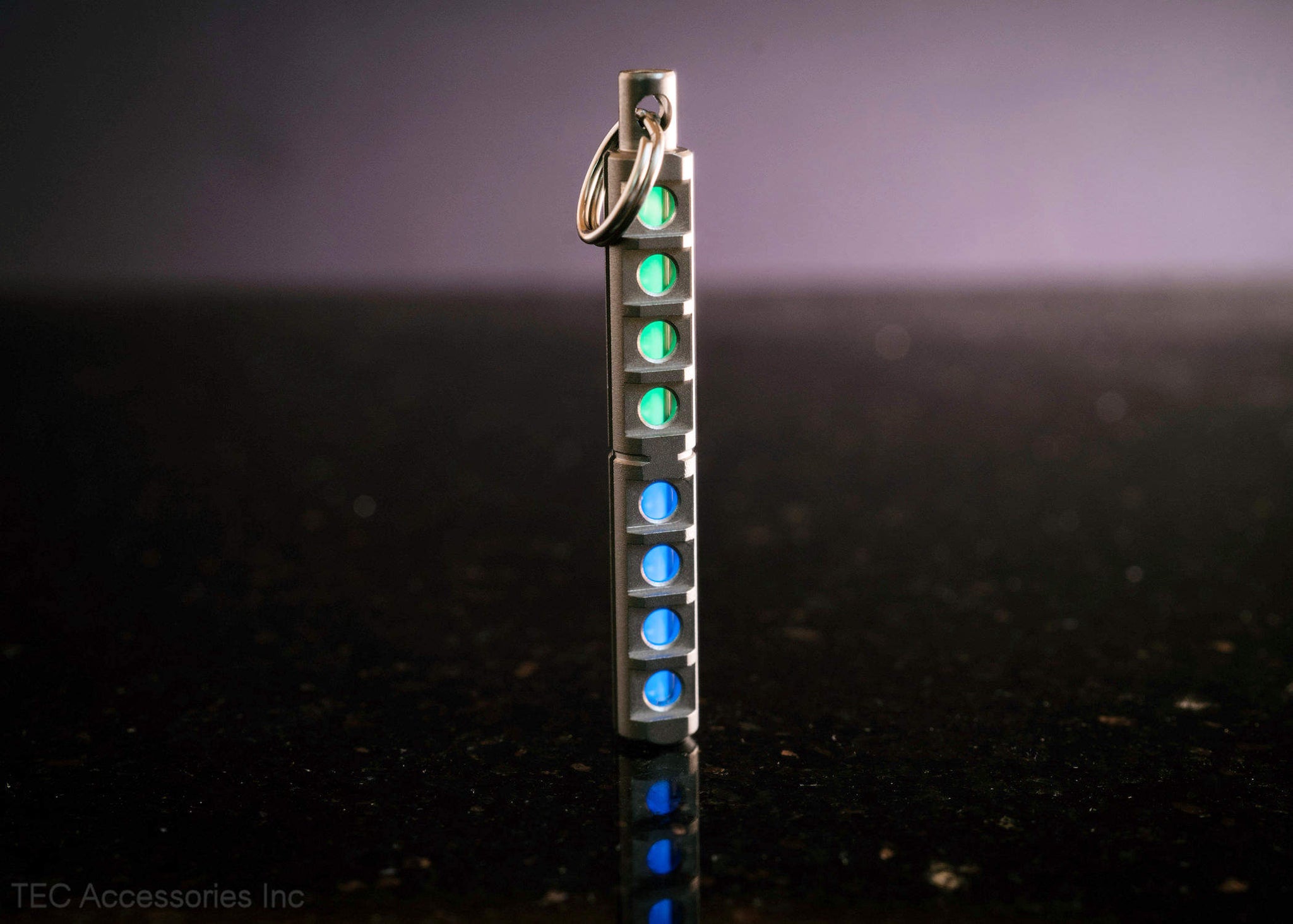 Isotope PRE with green and blue tritium