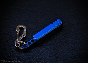 Titanium Carabiner Keyring Money Clip - Sky Lumen