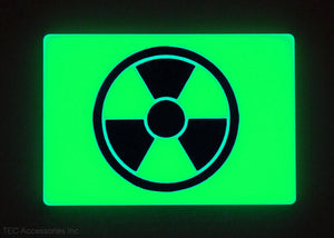 Green Radioactive Embrite morale patch