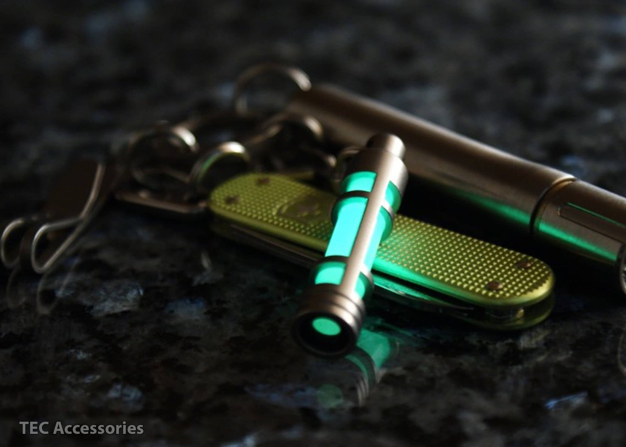 Stainless Steel Glow Fob