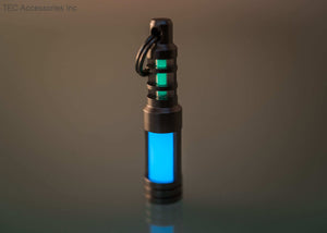 Isotope Chain Reaction Glow Fob-Aqua