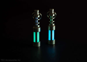 Pair of Isotope Chain Reaction Glow Fobs