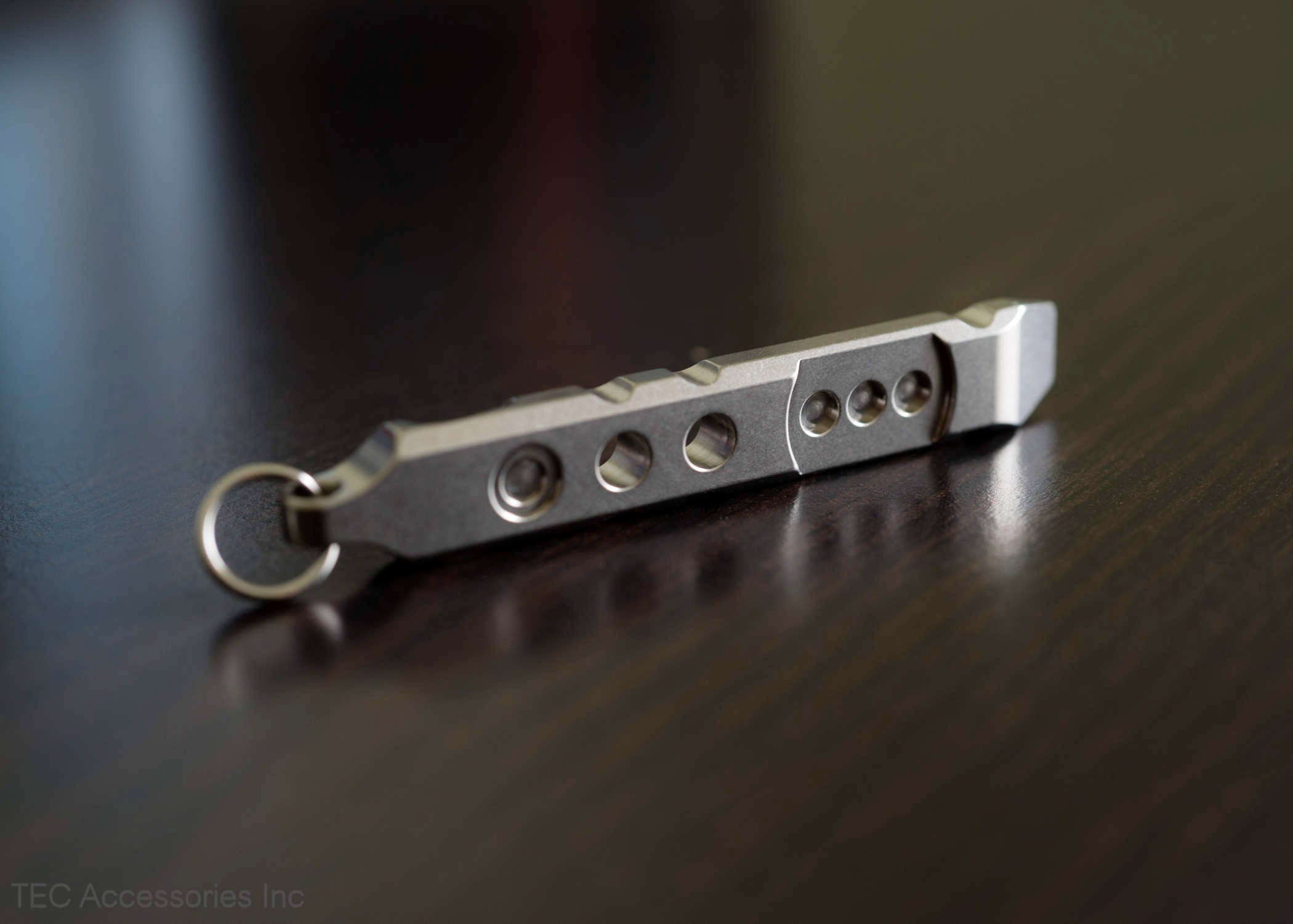 Titanium Prybar Keychains with Bottle Opener V1 – DFM Tool Works