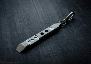 Ti-Pry Keychain Edition with gate clip