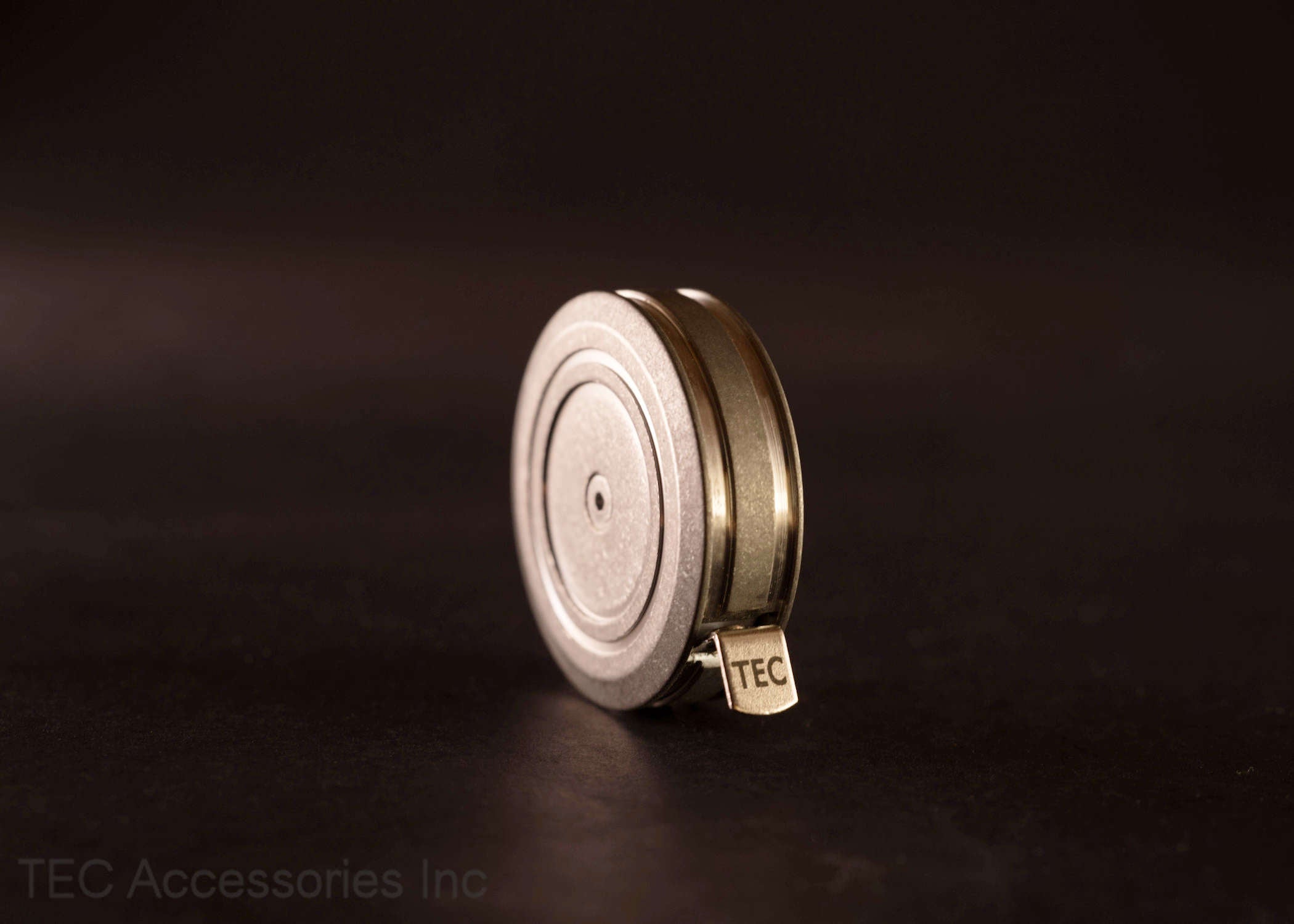 Ti-Tape Titanium Retractable Mini Tape Measure - 3 Foot Pocket Size With Keychain Clip, Imperial & Metric Measurements