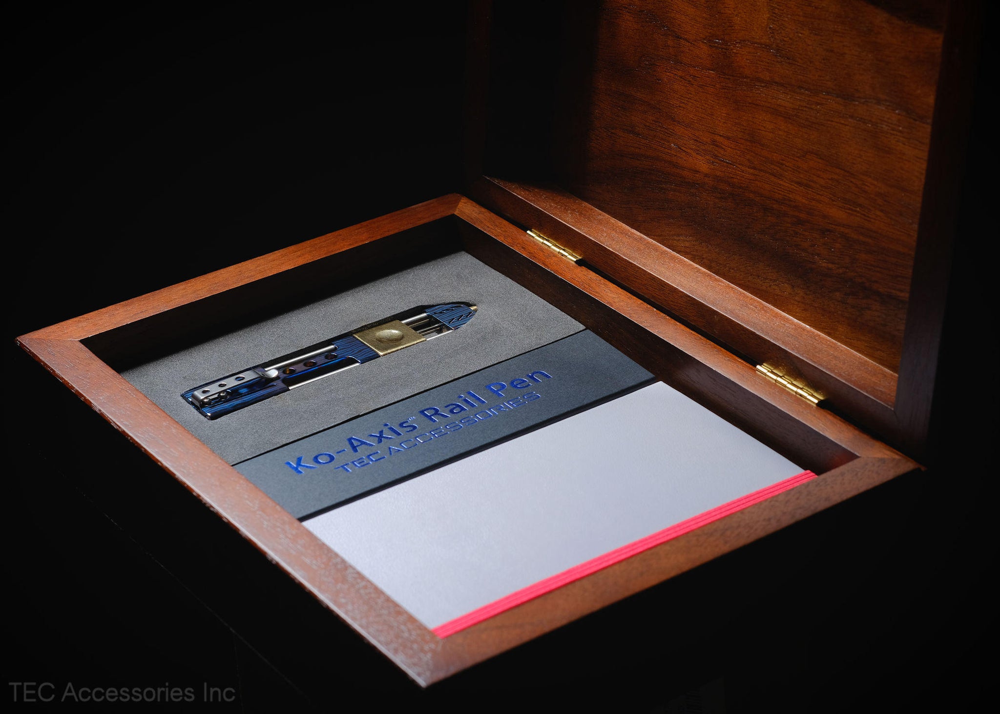 Timascus Ko-Axis Rail Pen in Gift Box