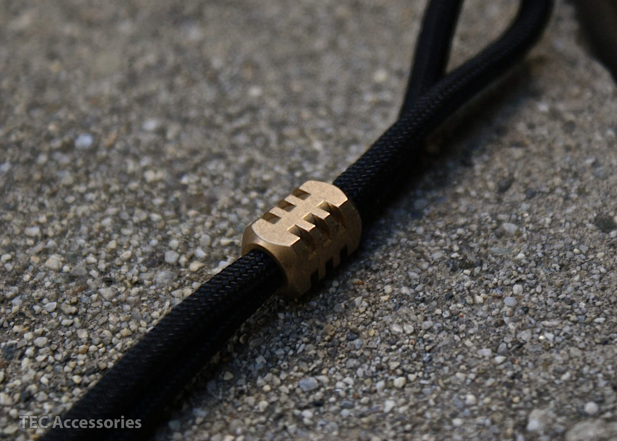 Brass S1 Lanyard Bead