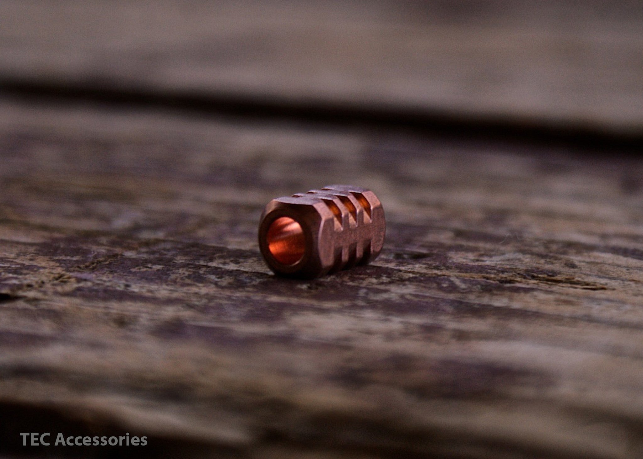 Copper Lanyard Bead