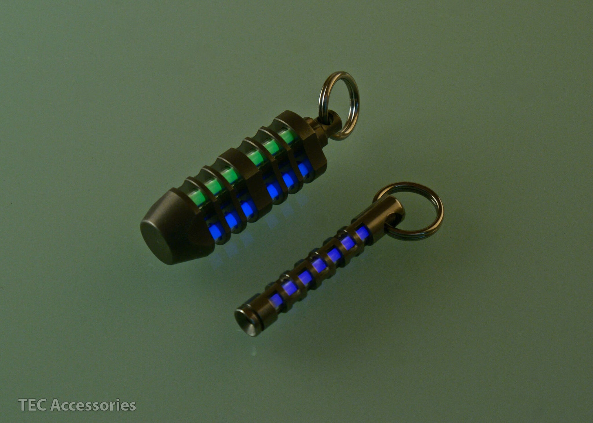 Various glow fobs